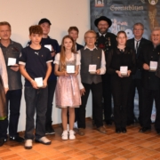 Bezirkssporterehrung 2025 - erfolgreiche Schütz/innen und Bezirks-, bzw. Gauabordnung